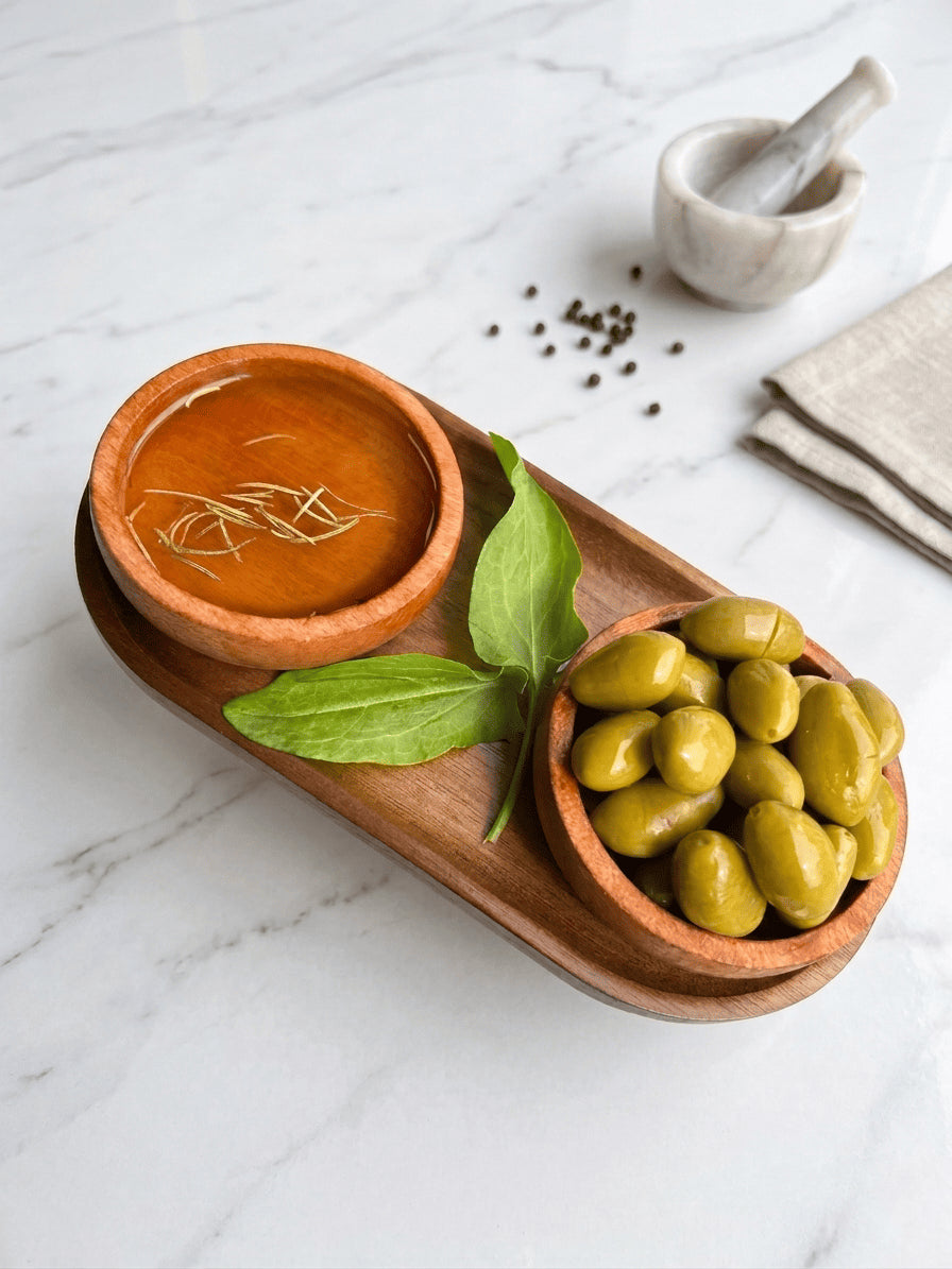 Kalamata cracked olives